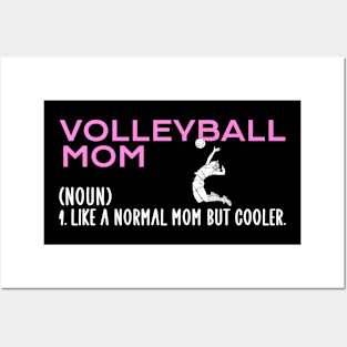 volleyball mom Posters and Art